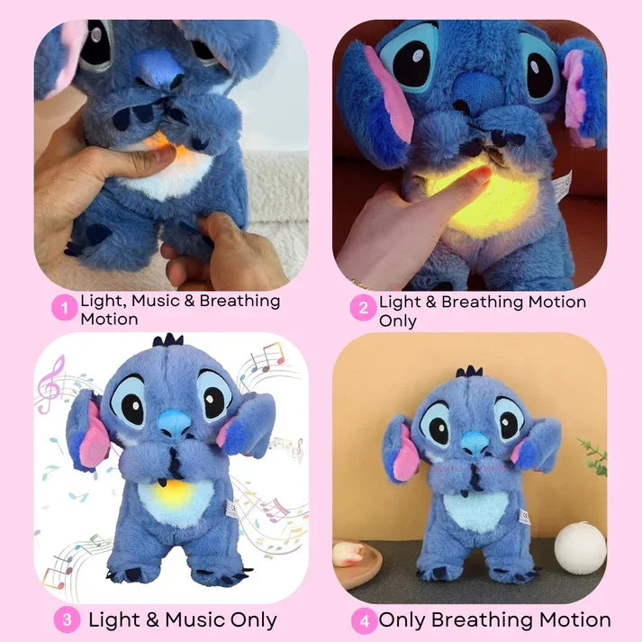 DISNEY STITCH BREATHING TEDDY - zestymode