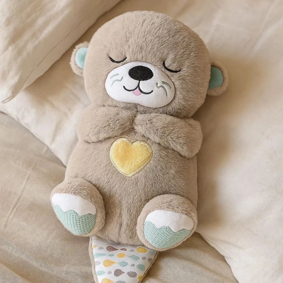 Breathing Teddy Bear with Soothing Music - zestymode