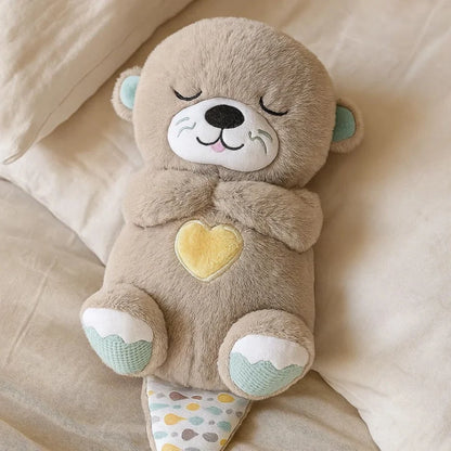 Breathing Teddy Bear with Soothing Music - zestymode